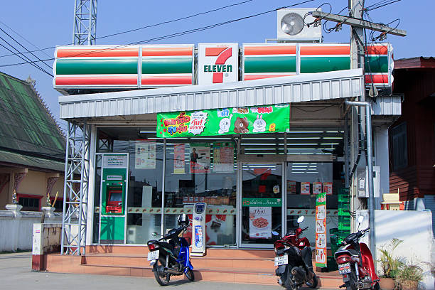 Một cửa hàng 7-11 tại Chiang Mai, Thái Lan