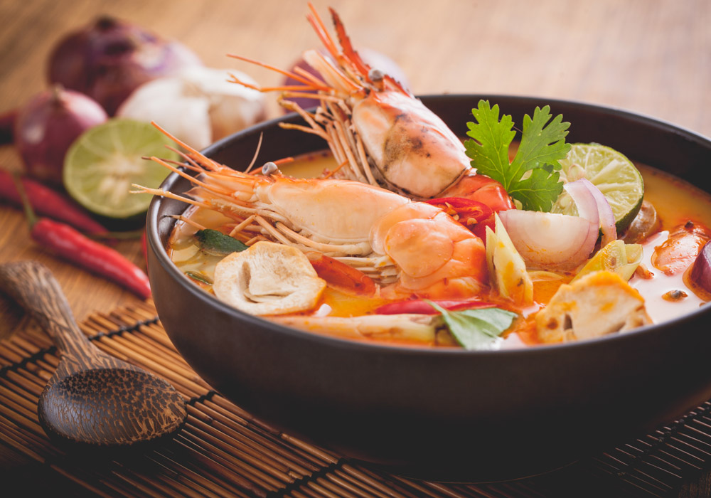 Tom Yum Goong với màu sắc vô cùng bắt mắt