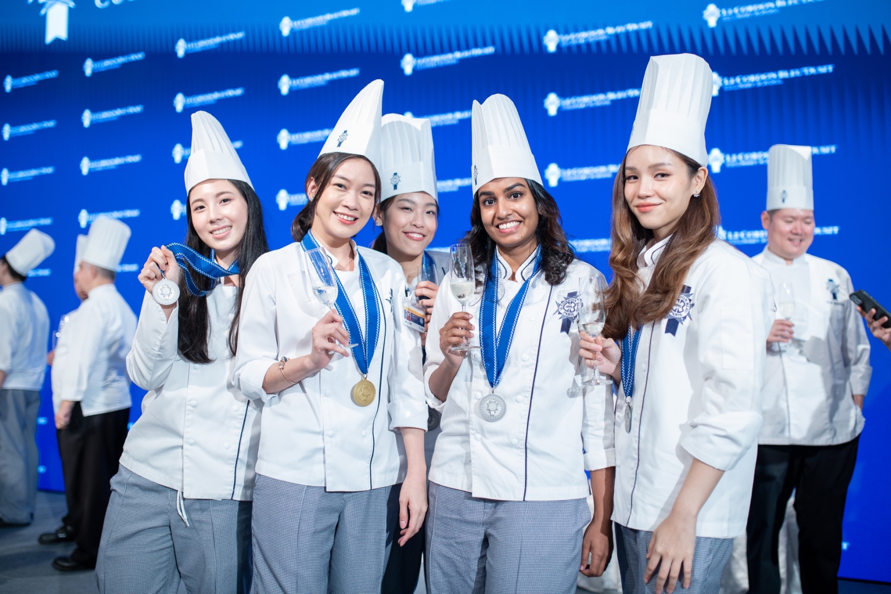 Sinh viên của Viện Le Cordon Bleu Dusit đến từ các quốc gia khác nhau