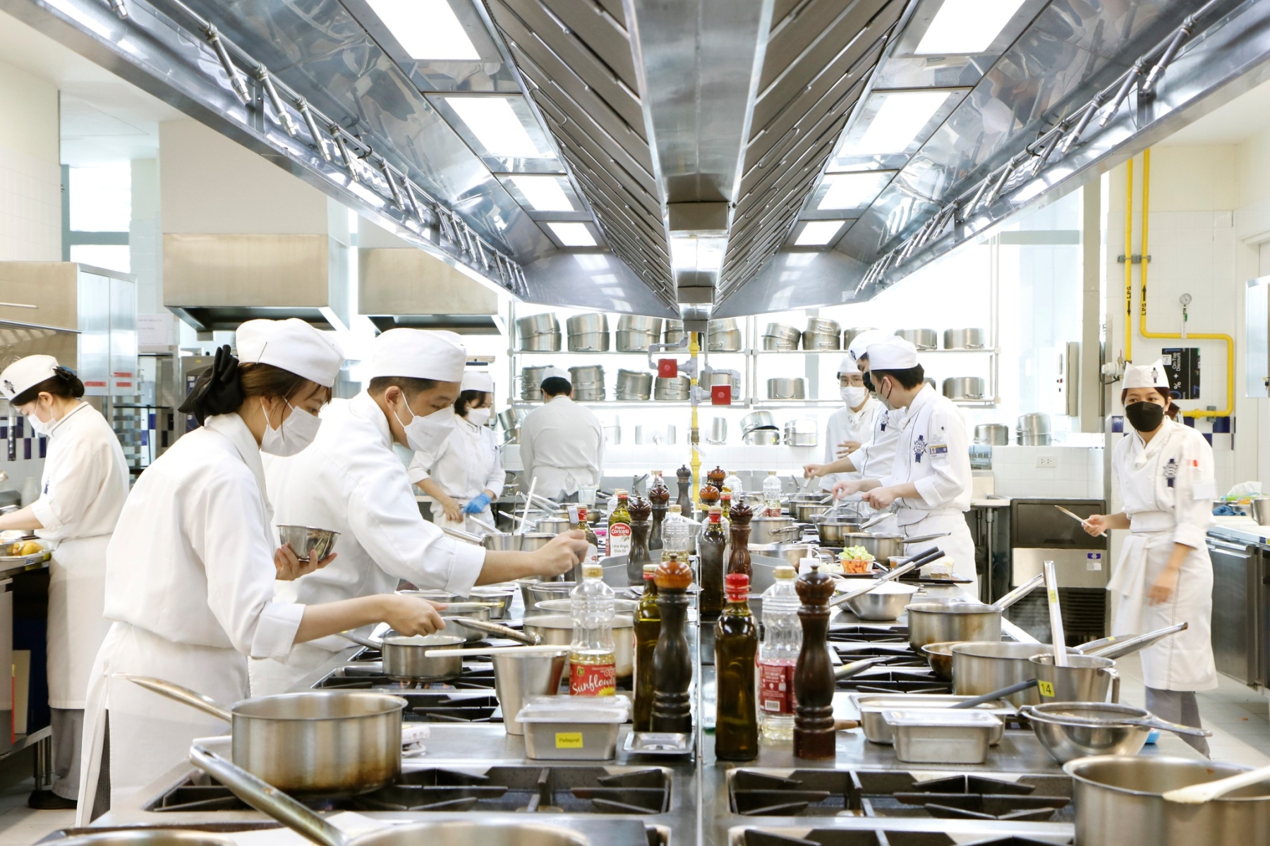 Cơ sở vật chất của Viện Le Cordon Bleu Dusit có sự đầu tư lớn